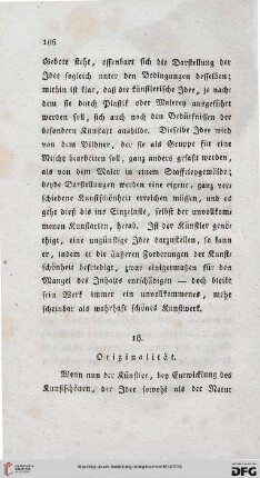 18: Originalität