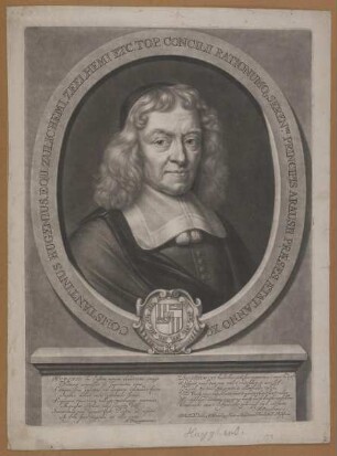 Bildnis des Constantinus Hugenius