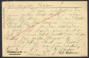 Brief an B. Schott's Söhne : 18.05.1903