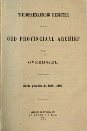 Tijdrekenkundig register op het oud provinciaal archief van Over-Ijssel, 3
