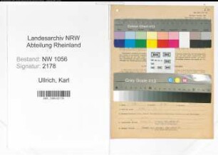 Entnazifizierung Karl Ullrich , geb. 03.01.1901 (Arbeiter)