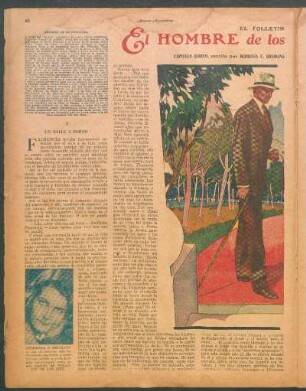 El hombre de los ojos de acero : El folletín de los diez