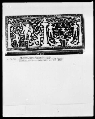 Bolzenkästchen des Herzogs Wilhelm IV. von Bayern