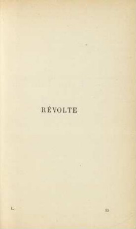Révolte