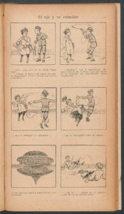 El eje y su rotación - [Cómic]