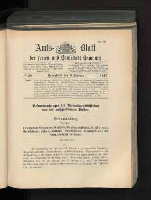 No. 30, 3. Februar 1917
