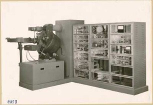 Filmabtaster geöffnet; Foto 1953