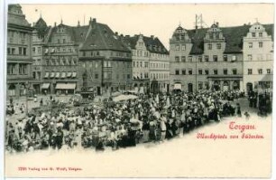 Torgau. Marktplatz