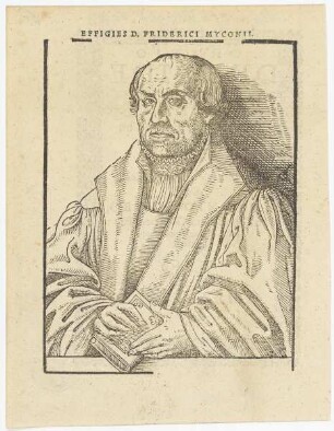 Bildnis des Friedrich Myconius
