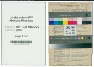 Entnazifizierung Erich Voigt , geb. 22.05.1905 (Steiger)
