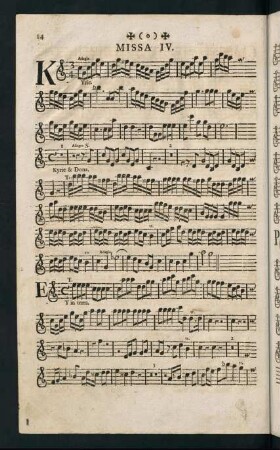 14-30, Missa IV. - Missa II. de Requiem.