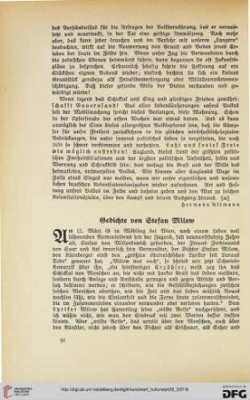 28: Gedichte von Stefan Milow