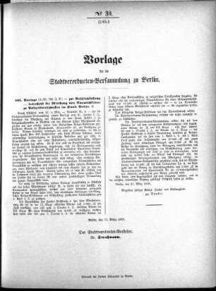 No. 39 (185), 17. März 1879