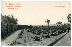 Freiberg. Düngerfabrik Schippan Versuchsanlage