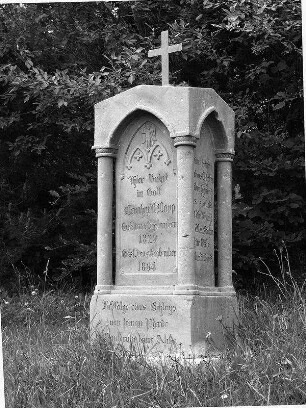 Friedhof Gefallenendenkmal, Grabmale (Friedhof, Gefallenendenkmal, Grabsteine); Schlitz, Seeburgstraße