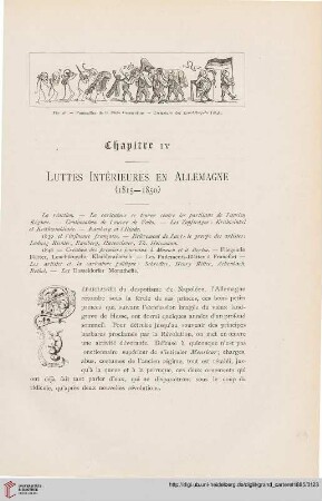 Chapitre IV: Luttes intérieures en Allemagne (1815-1850)