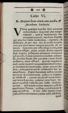 Casus VI, - Casus IX.