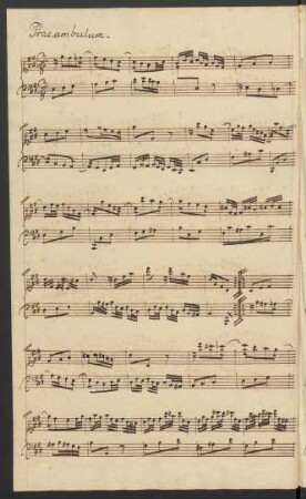 Inventionen; cemb; E-Dur; BWV 777
