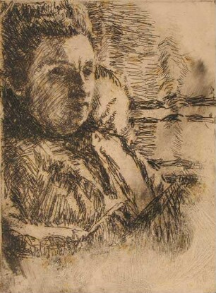 Frauenporträt (Die Mutter von Hans Fuglsang)