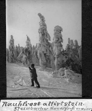 Raufrost am Hirtstein - Steinbacher Staatsforstrevier