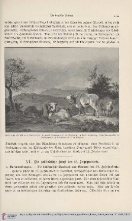 VI. Die holländische Kunst des 18. Jahrhunderts