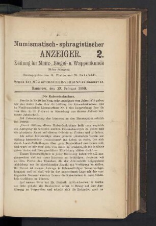 2. 29. Februar 1880