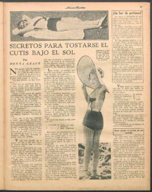Secretos para tostarse el cutis bajo el Sol