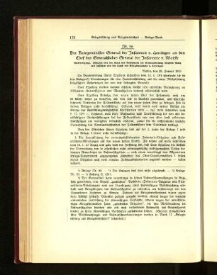 Nr. 56. Der Kriegsminister General der Infanterie v. Heeringen an den Chef des Generalstabes General der Infanterie v. Moltke
