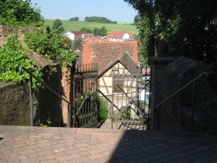 Friedhof, Kirchhof, Gedenkstätte (Friedhofsanlage); Otzberg, Kirchstraße 9, Kirchstraße 7, Kirchstraße