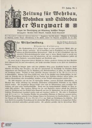 15: Die Wilhelmsburg