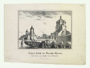 Neutor von außen. Um 1845