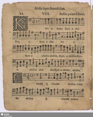 Missa super Benedictus