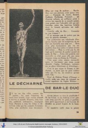 Le Décharné de Bar-le-Duc.