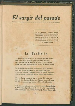 La Tradición