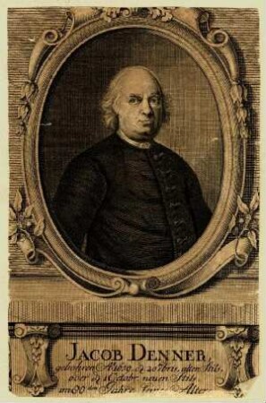 Bildnis von Jacob Denner (1685-1749)