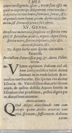 XV. GENUS.