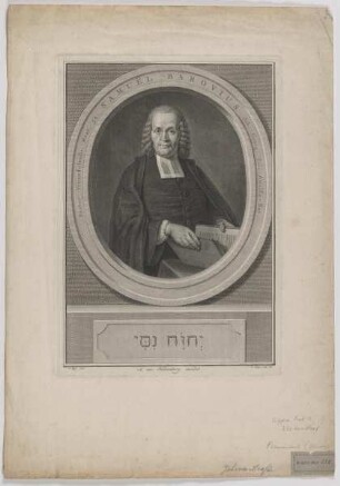 Bildnis des Samuel Barovius