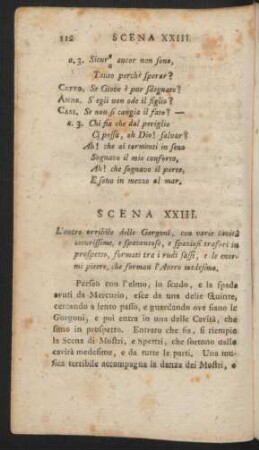 Scena XXIII = Drei und zwanzigste Scene