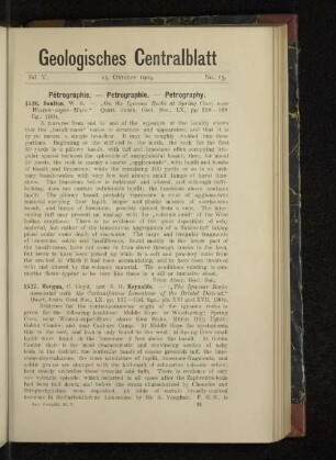 15. Oktober 1904. No. 13.