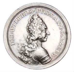 Koch, Johann Christian: Tod des Johann Wilhelm Sachsen-Gotha-Altenburg