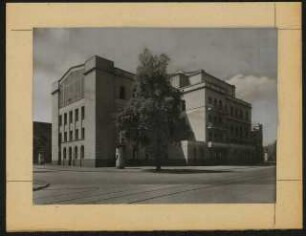 Stadttheater, Stettin: Ansicht von Osten
