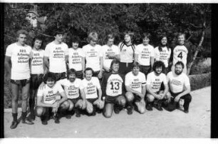 Kleinbildnegative: Fußballmannschaft des FC Internationale, 1982