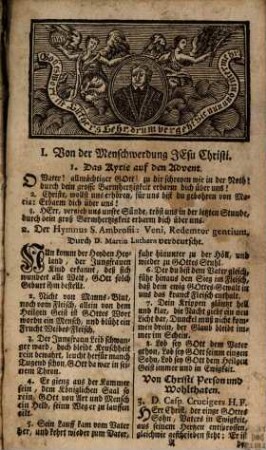 Das Privilegirte Ordentliche und Vermehrte Dreßdnische Gesang-Buch : Wie solches so wohl In der Churfl. Sächsis. Schloß-Capell als in denen andern Kirchen ... Nach denen Lieder-Numern an denen Tafeln, hiernebst auch In denen gesamten Chur- und Fürstlich-Sächsis. Landen bey öffentlichem Gottesdienst gebrauchet, und daraus pfleget gesungen zu werden, Darinnen die auserlesensten und Geistreichsten Lieder in reicher Anzahl zusammen getragen ...