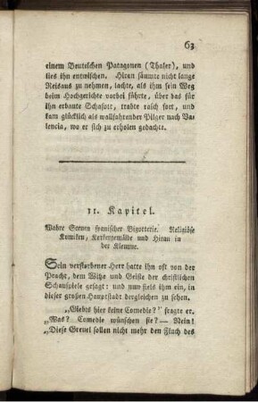 11. Kapitel. - 15. Kapitel.