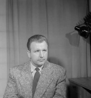 Porträt des Schauspielers Günther Simon : Porträt von Günther Simon