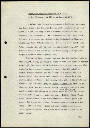 Anlage IV. Rede von B. Rust