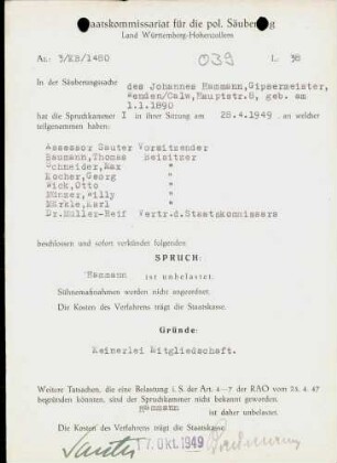 Hammann, Johannes