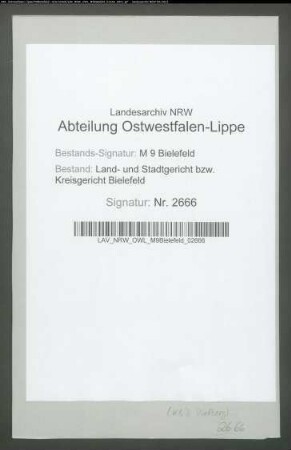 Erblasser: Rüscherdavid, Anton: Testament