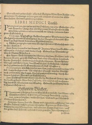 Libri Medici Teutsch.