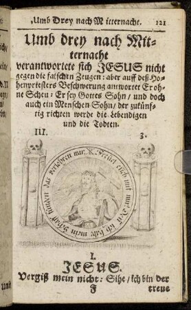 Umb drey nach Mitternacht
